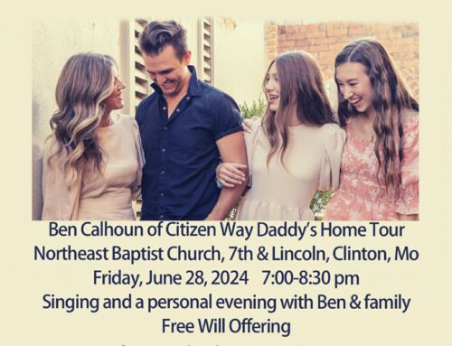 Ben Calhoun of Citizen Way – Daddy’s Home Tour