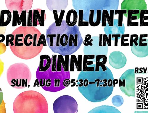 KidMin Appreciation & Interest Dinner