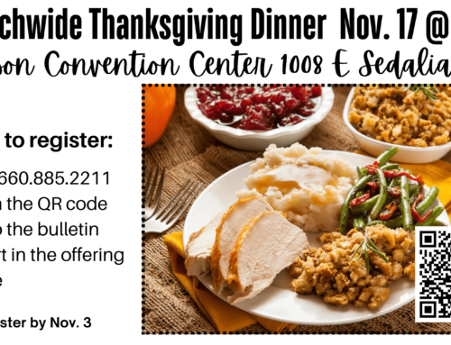 Churchwide Thanksgiving Dinner