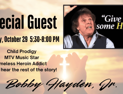 Celebrate Recovery Special Guest